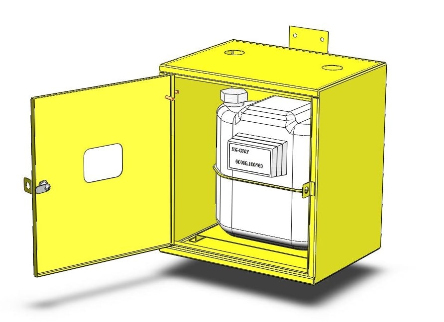 Короб для счетчика газа